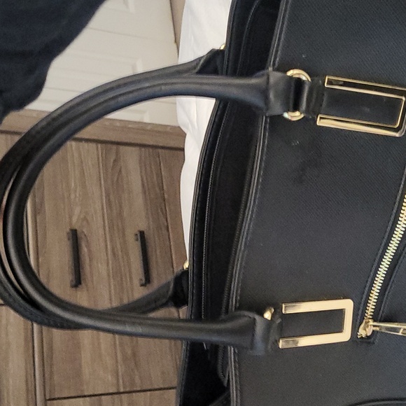 Merona black pocketbook - Picture 2 of 9